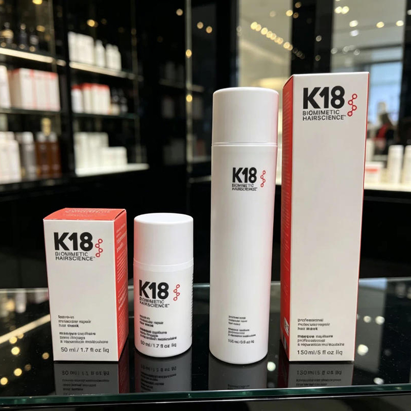Hair Care Keratin Treatment - قناع الشعر K18 للترميم الجزيئي بدون