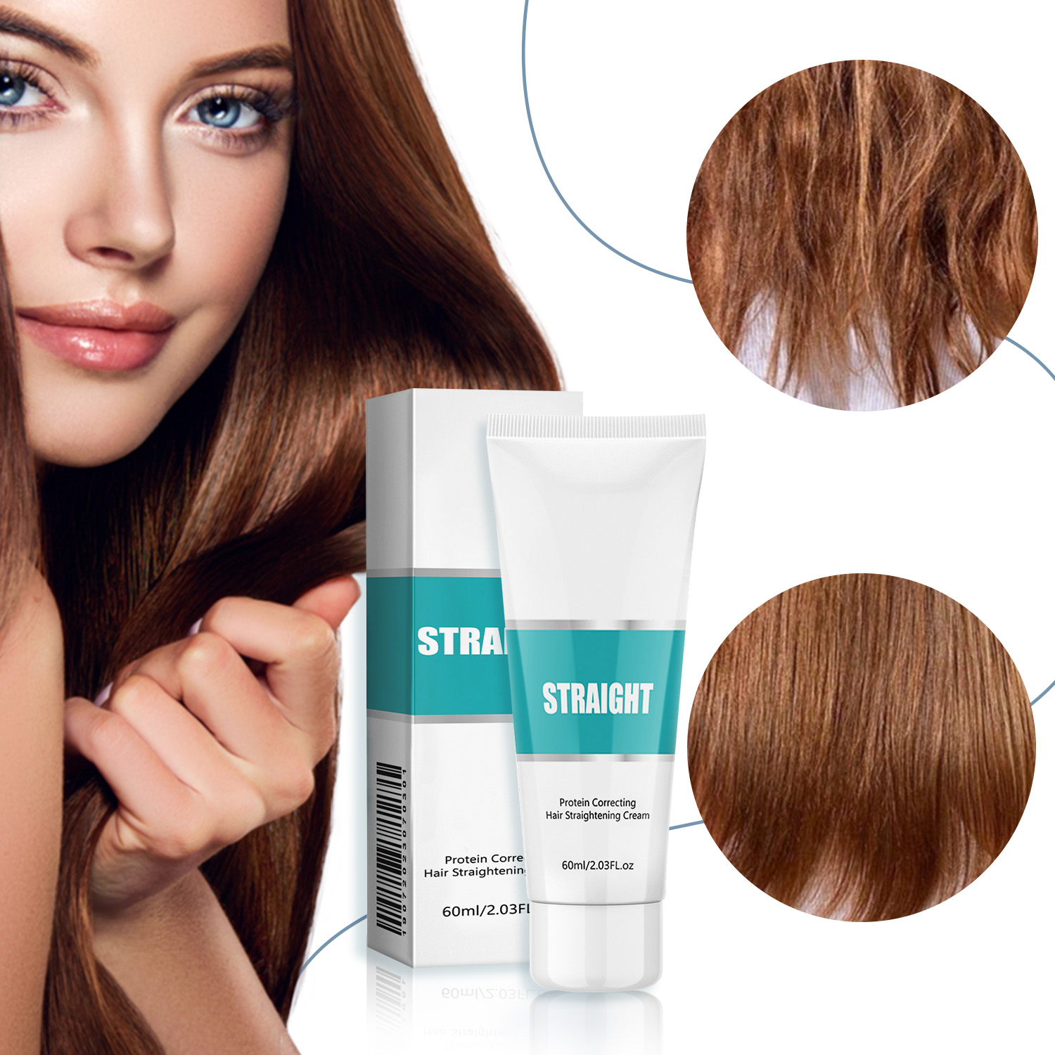 Hair Care Keratin Treatment - كريم فرد الشعر بالكيراتين، علاج احترافي