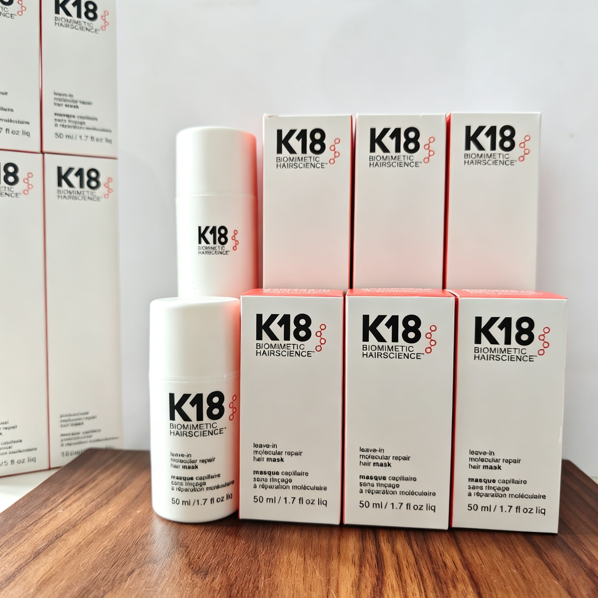 Hair Care Keratin Treatment - قناع الشعر K18 للإصلاح الجزيئي بدون