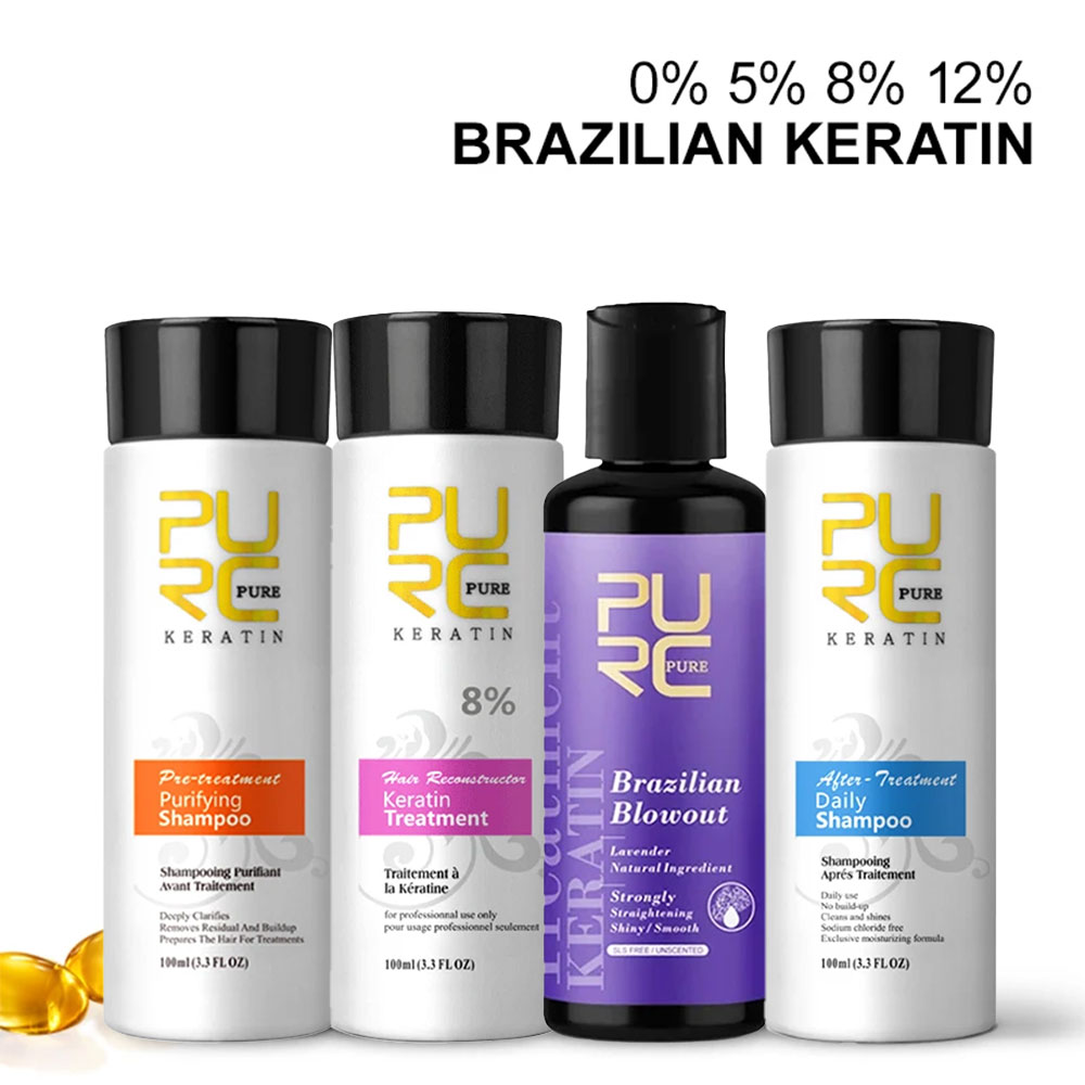 شامبو علاج الكيراتين من PURC،  - مراجعة Hair Care Keratin Treatment وسعره