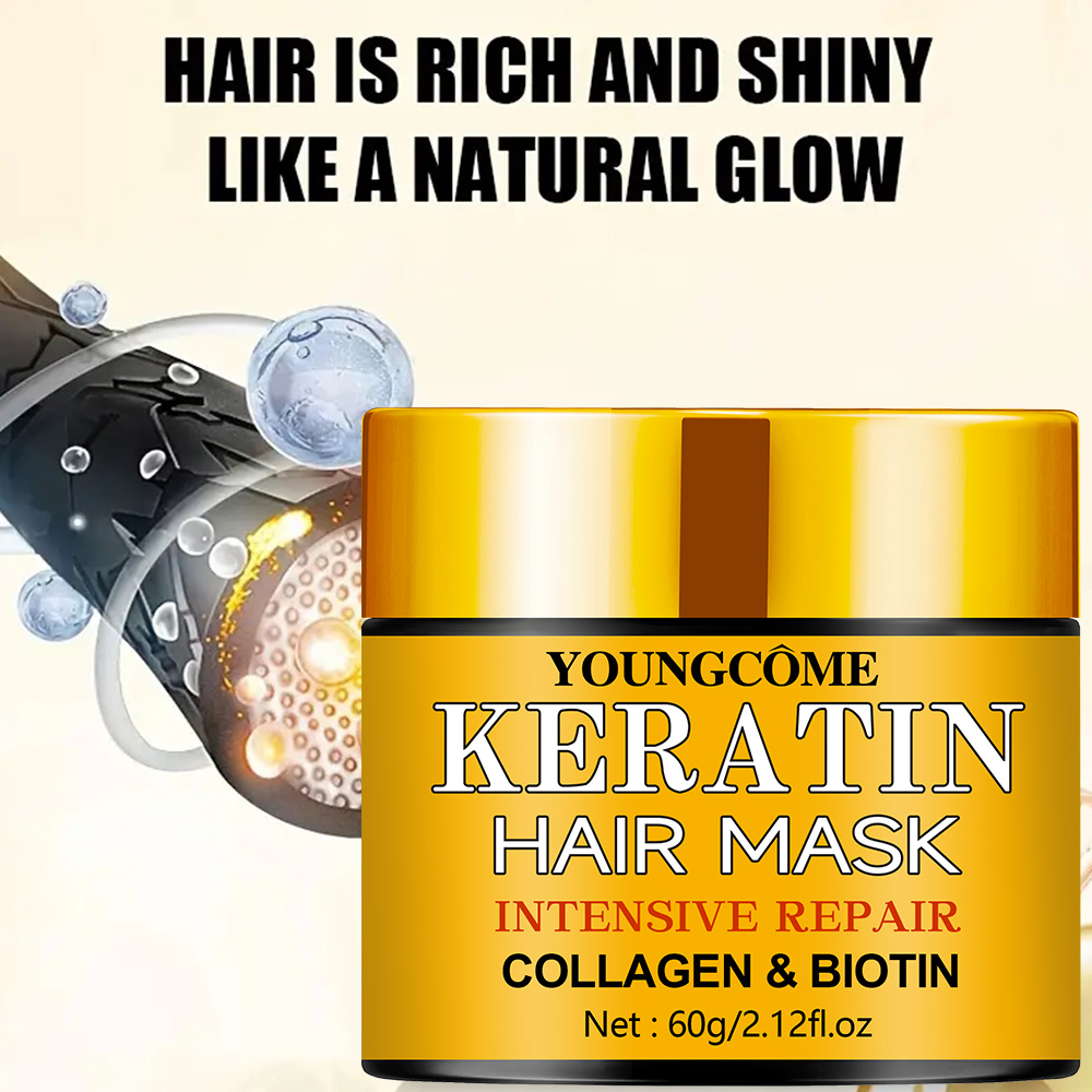 قناع إصلاح الشعر بالزيت العطري - مراجعة Hair Care Collagen وسعره