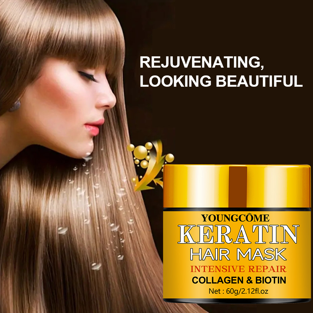 قناع إصلاح الشعر بالزيت العطري - مراجعة Hair Care Collagen وسعره
