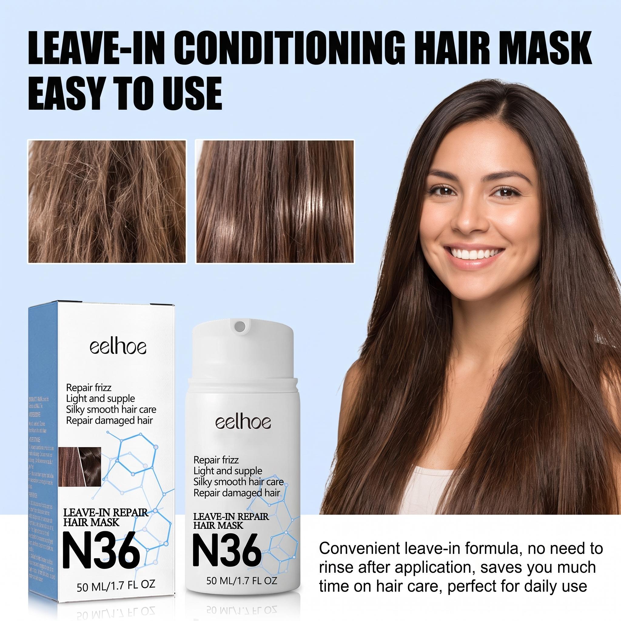 قناع إصلاح الشعر الذي يُترك عل - مراجعة Hair Care Keratin Treatment وسعره