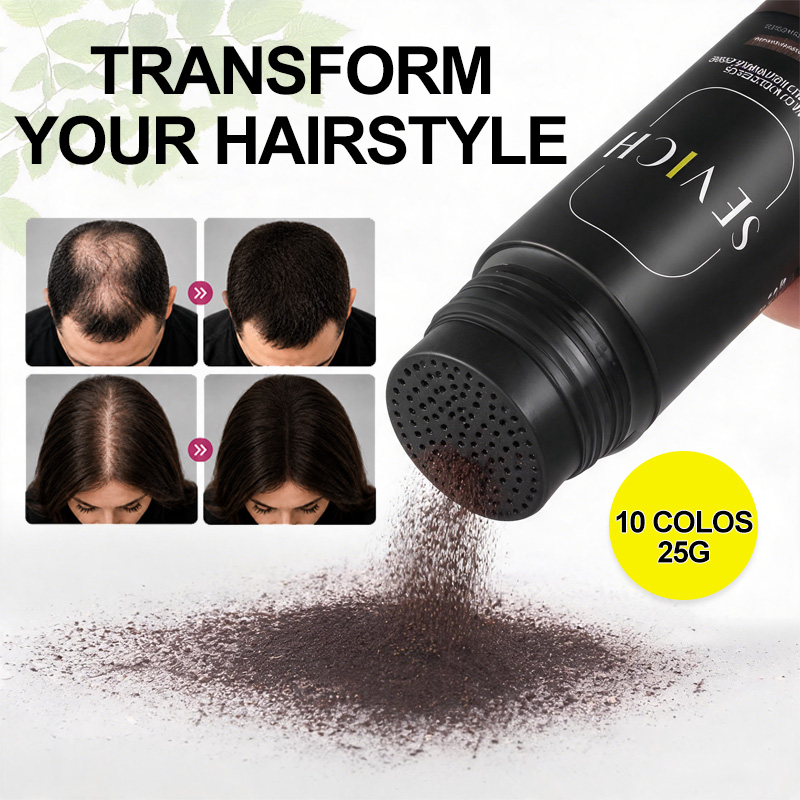 مسحوق ألياف الشعر الكيراتينية  - مراجعة Hair Care Basic وسعره