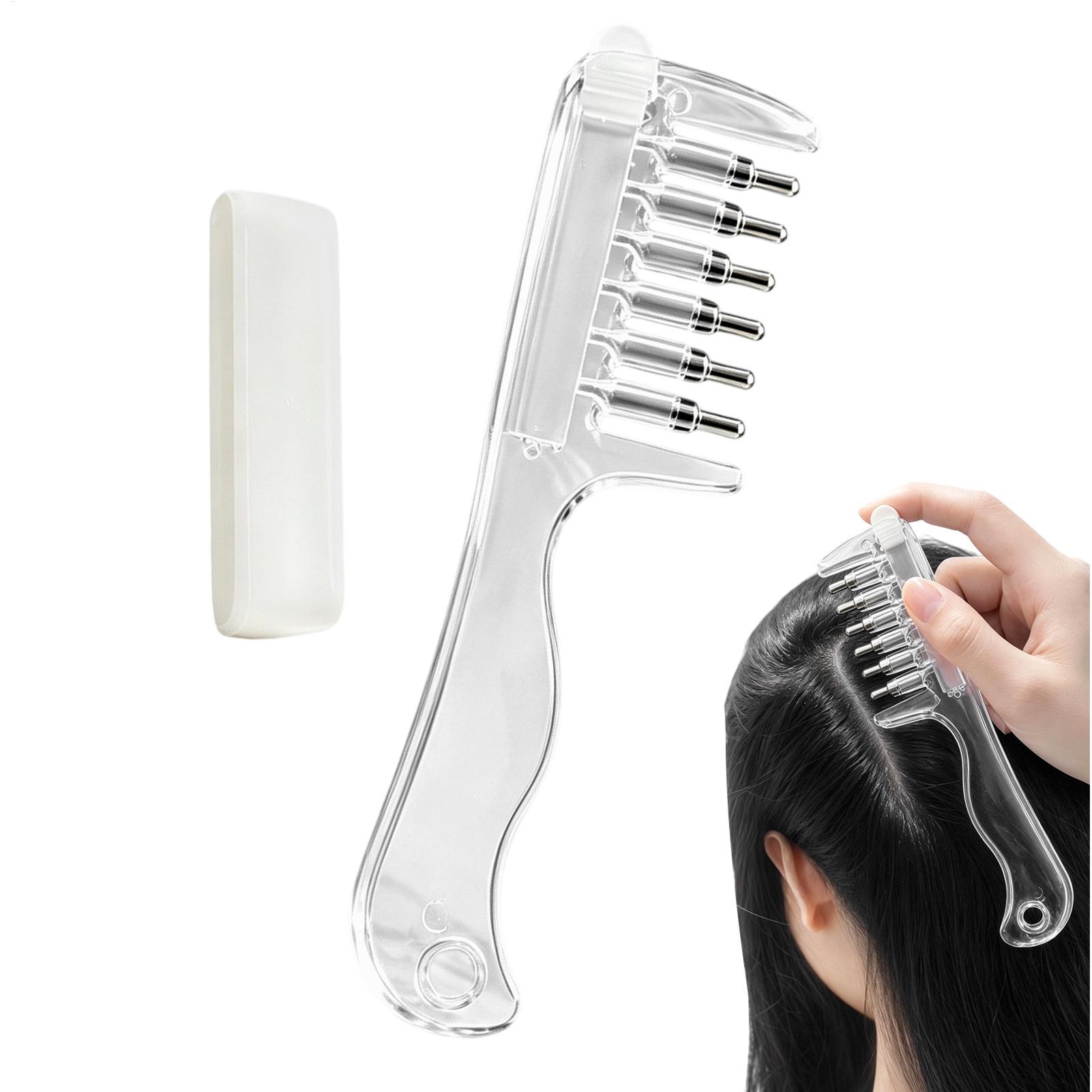 مشط شفاف محمول لتطبيق السائل ع - مراجعة Hair Care Clinic وسعره