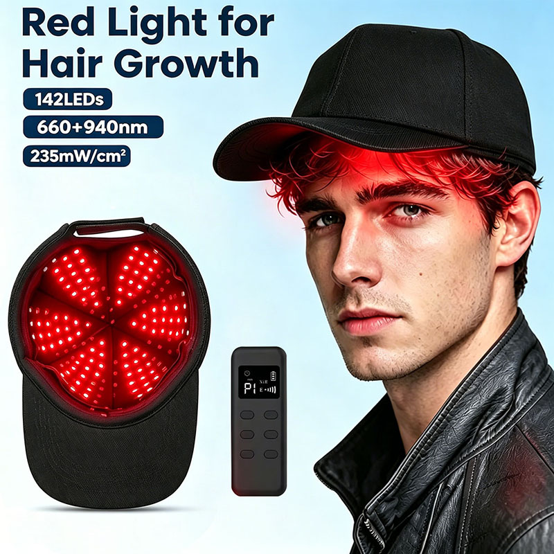 قبعة العلاج بالضوء الأحمر LED  - مراجعة Hair Care Basic وسعره