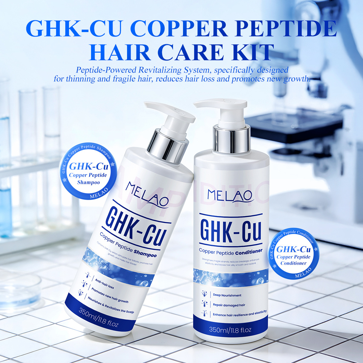 شامبو نمو الشعر بالببتيد النحا - مراجعة Hair Care Basic وسعره