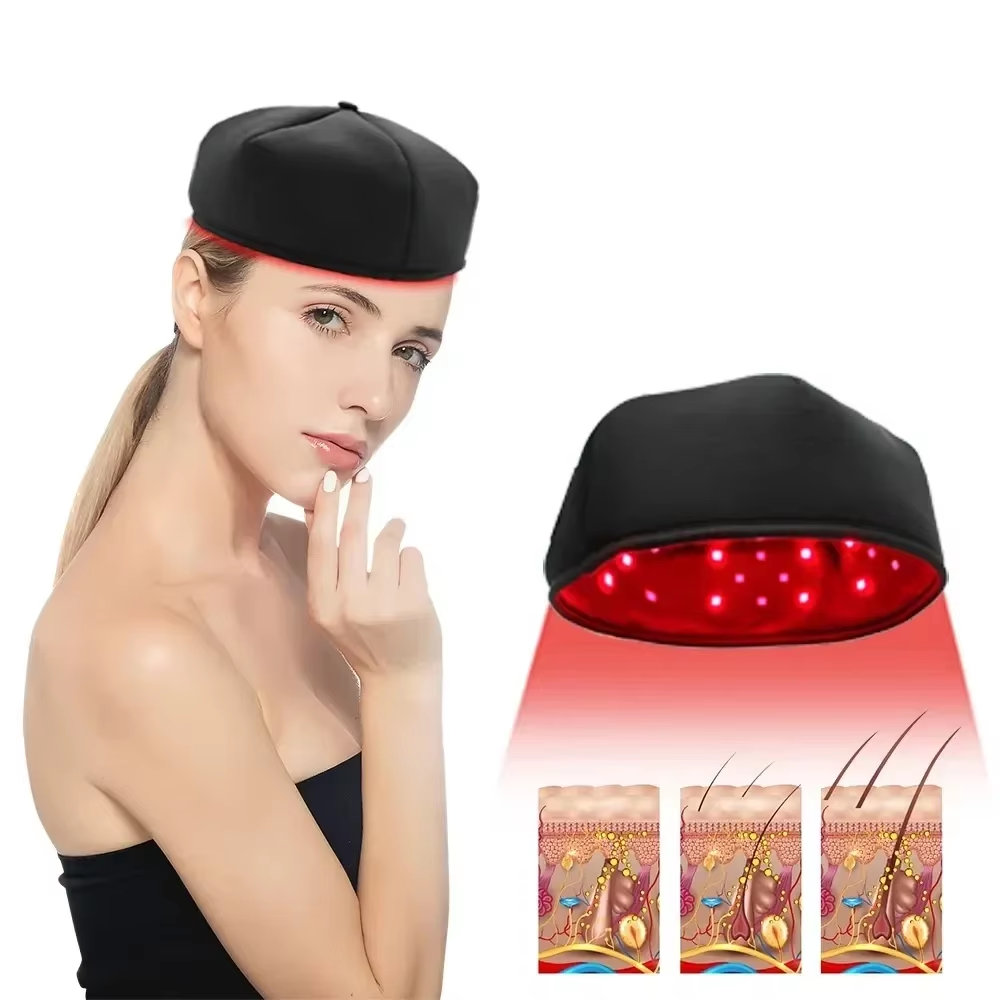خوذة بإضاءة LED حمراء وتحت الح - مراجعة Hair Care Basic وسعره