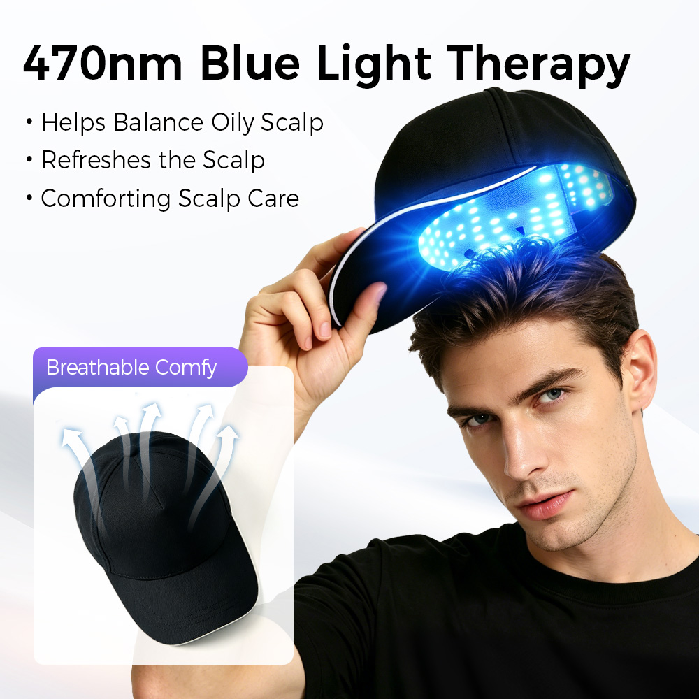 قبعة LED لنمو الشعر بالعلاج ال - مراجعة Hair Care Basic وسعره
